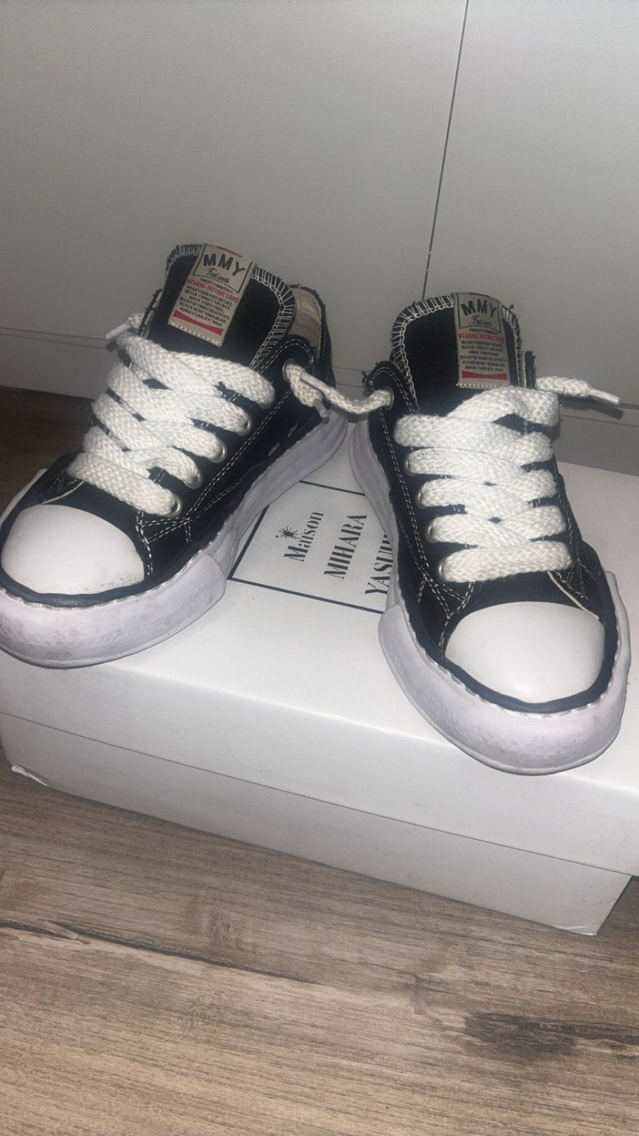 Maison Mihara Yasuhiro MMY Sneakers - Zwart, Zwart, Ophalen of Verzenden, Sneakers of Gympen, Zo goed als nieuw