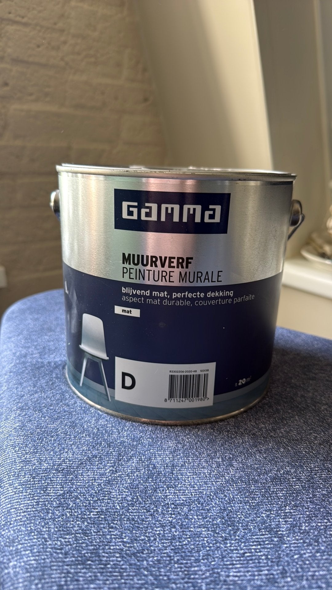 Gamma muurverf mat Wintergreen, Nieuw, Ophalen of Verzenden, Verf, Minder dan 5 liter