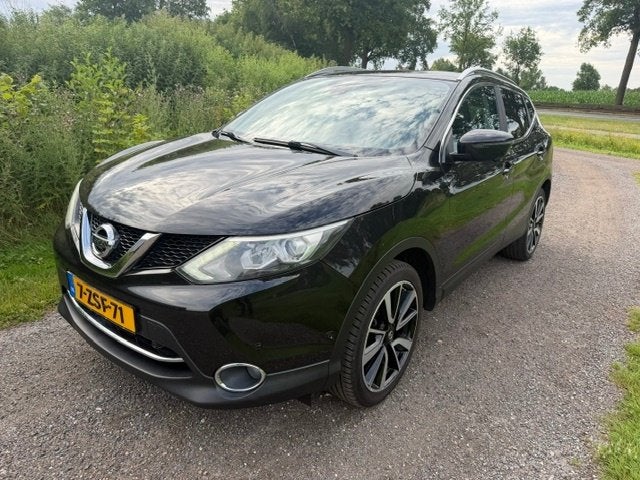 Nissan Qashqai 1.2 Dig-t 85KW 2WD 2015 Zwart, Auto's, Nissan, Voorwielaandrijving, Zwart, 4 cilinders, Zwart