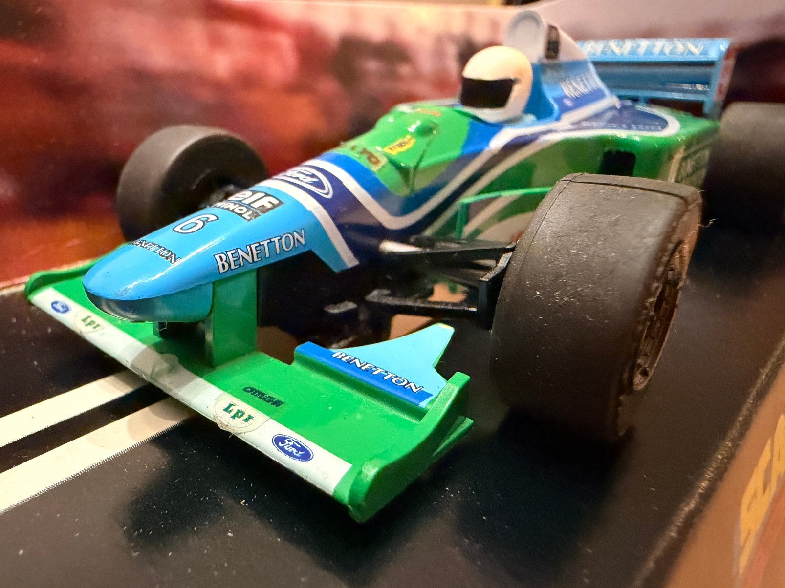 Scalextric Ford Benetton, Kinderen en Baby's, Speelgoed | Racebanen, Ophalen of Verzenden, Elektrisch, Overige merken