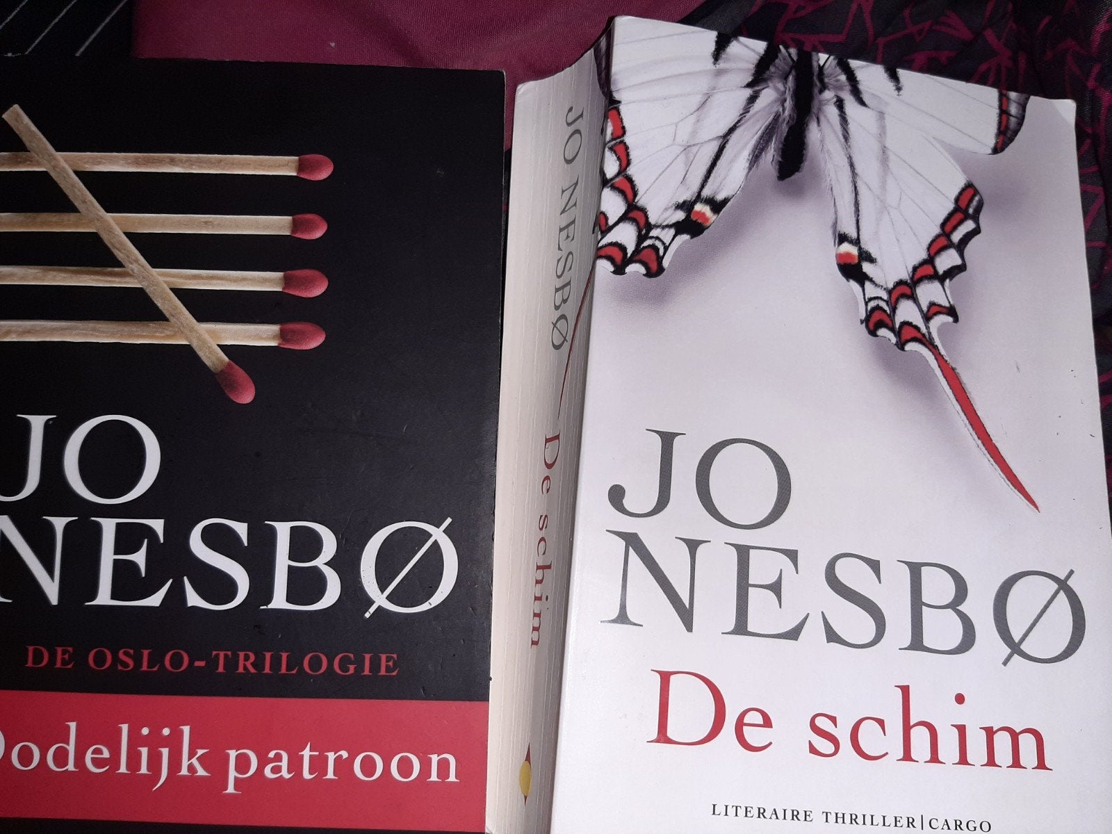 Jo Nesbø: Dodelijke Patroon & De Schim (thriller), Scandinavië, Jo Nesbø, Ophalen of Verzenden, Zo goed als nieuw