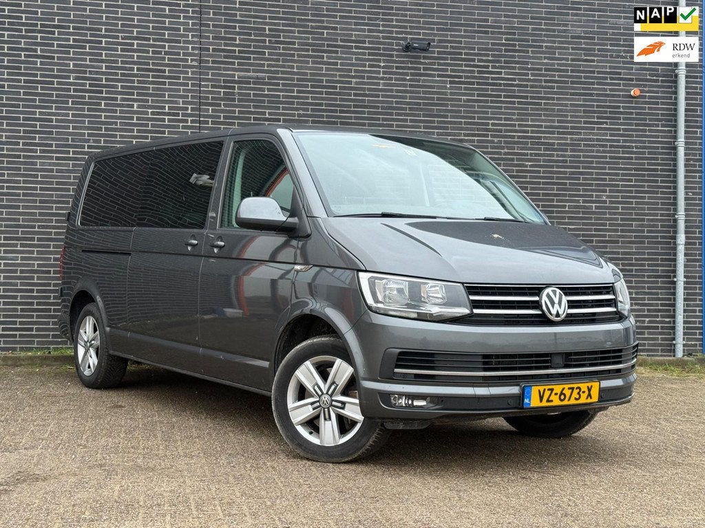 Volkswagen Transporter 2.0 TDI L2H1 DC DSG Highline Euro 6,, Auto's, Gebruikt, Euro 6, 4 cilinders, Origineel Nederlands