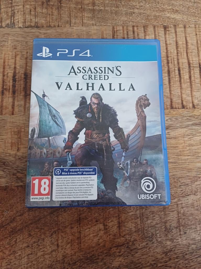 Assassin's Creed Valhalla PS4/5 (met PS5 upgrade), Ophalen, Vanaf 18 jaar, 1 speler, Zo goed als nieuw