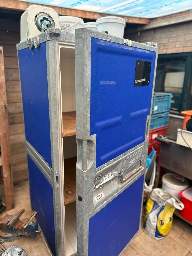 Catering thermobox / transportwagen, op wielen, Ophalen, Gebruikt