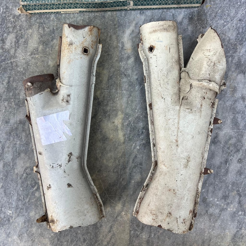 VW Beetle 65-68 Warmtekanaal Aansluitset Y, Ophalen of Verzenden, Gebruikt