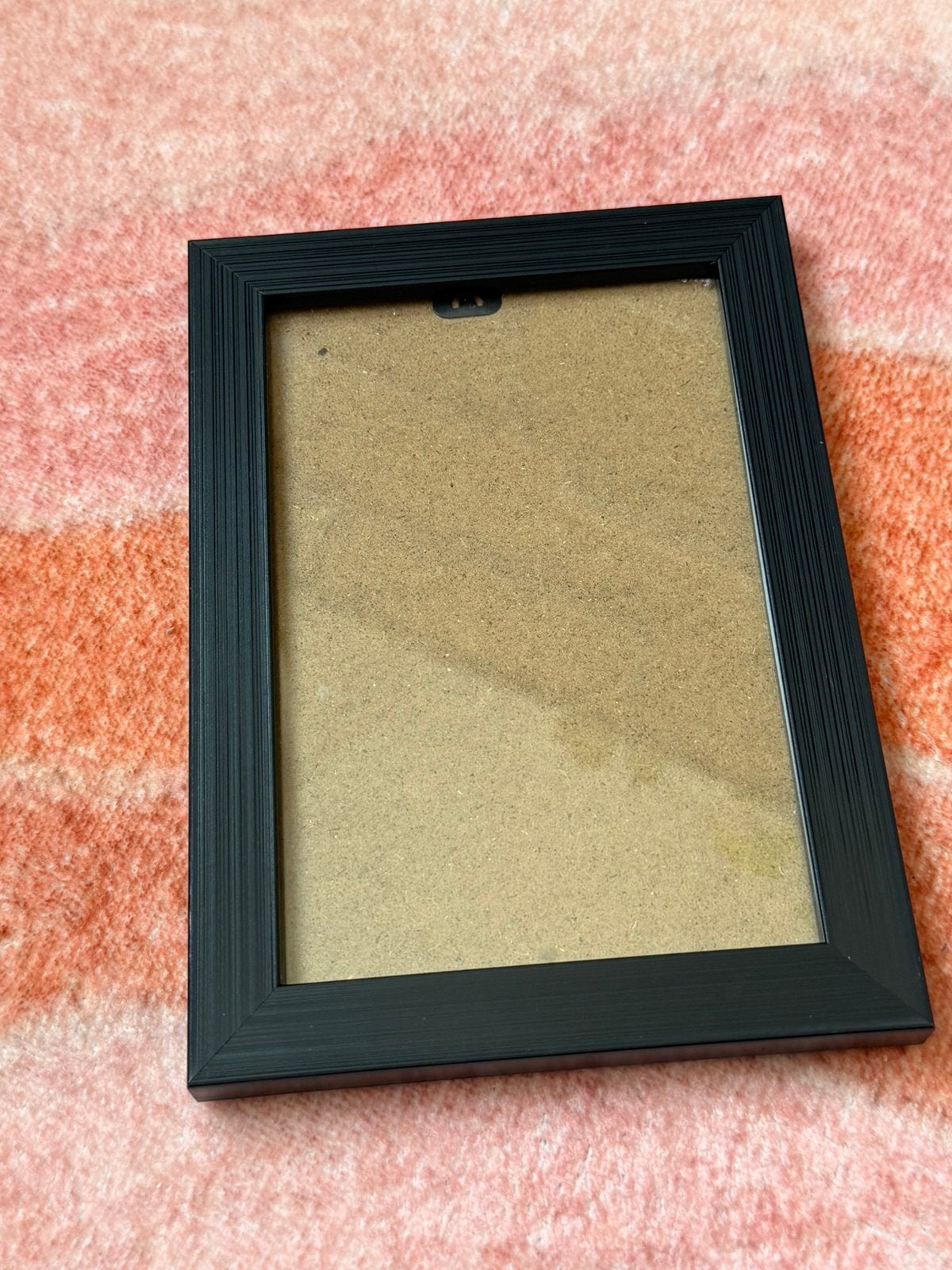 IKEA Black Textured Photo Frame 10x15 cm Modern Design, Met glas, Standaard fotolijst, Ophalen of Verzenden, Zwart
