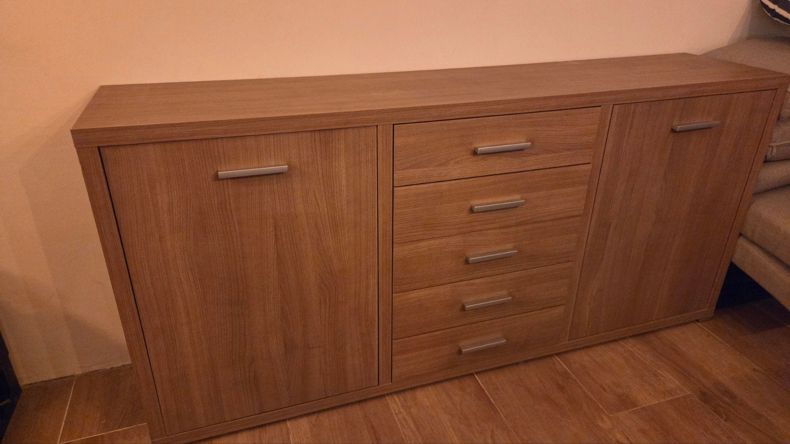 Eettafel, Salontafel en Dressoirkast - Set, Ophalen, Gebruikt