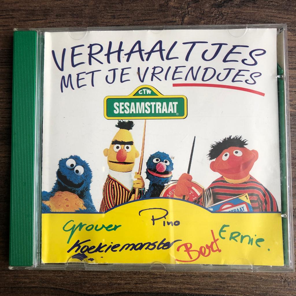Sesamstraat CD: Verhaaltjes met je vriendjes, Ophalen of Verzenden, Gebruikt, Verhaal of Sprookje, Tot 2 jaar