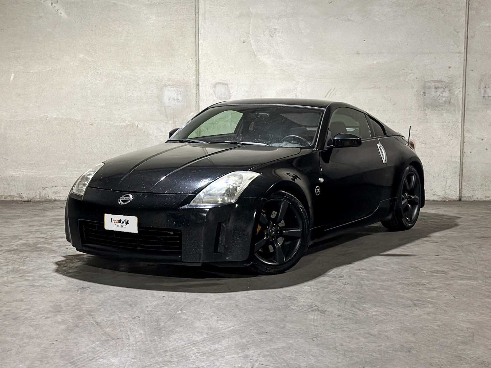 NO RESERVE: Nissan 350Z 3.5 V6 280pk 2003, 21-GRN-3 Youngtim, Auto's, 350Z, Gebruikt, Cabriolet, 4 stoelen