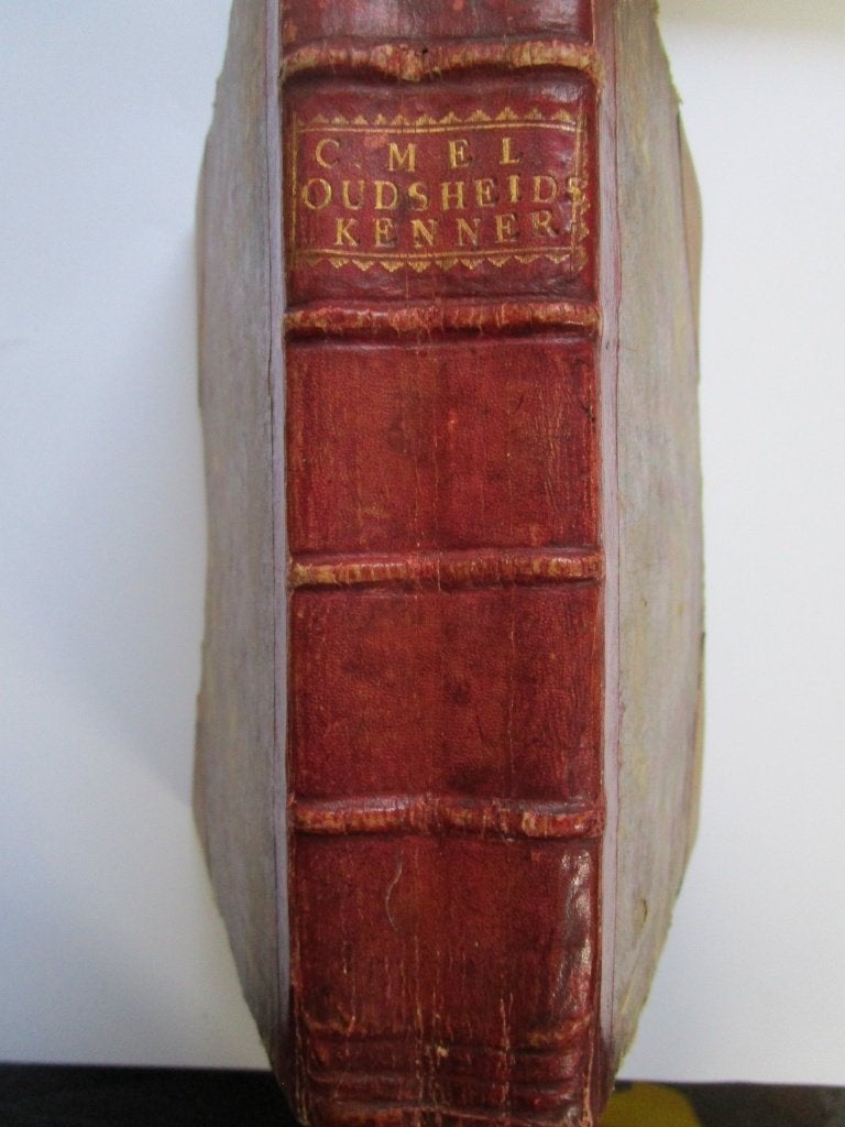 Coenraad Mel: Heilige Oudheidskenner (uitg.1742)., Antiek en Kunst, Antiek | Boeken en Bijbels, Ophalen of Verzenden, Coenraad Mel