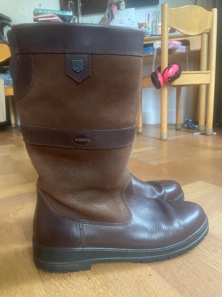 Dubarry Gore-Tex Leren Laarzen - Maat 43, Ophalen of Verzenden, Zo goed als nieuw, Bruin, Boots