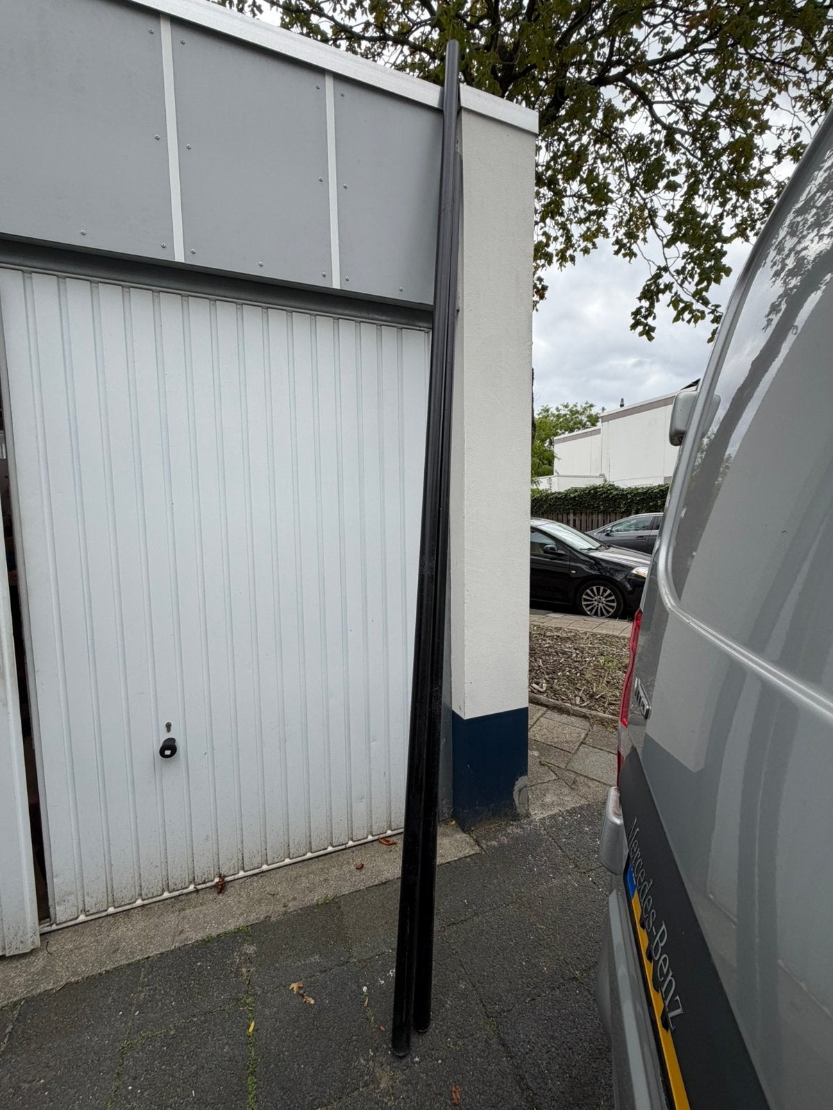 2 lengtes steigerpijp aluminium 48mm, Ophalen, Zo goed als nieuw, Overige typen, 2 tot 5 meter