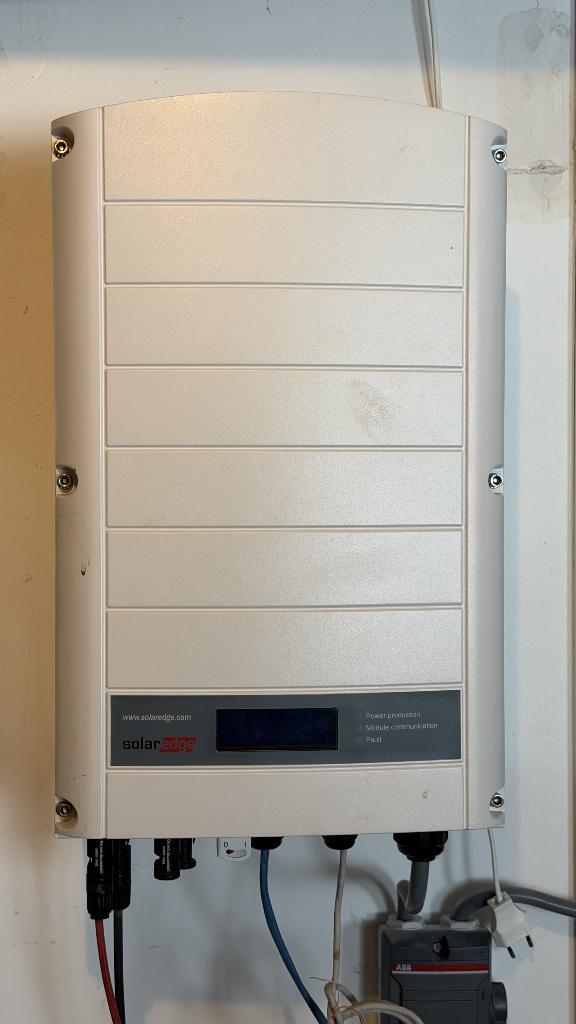 SolarEdge PV omvormer met 16 optimizers en Growatt omvormer, Ophalen, Gebruikt, Overige typen