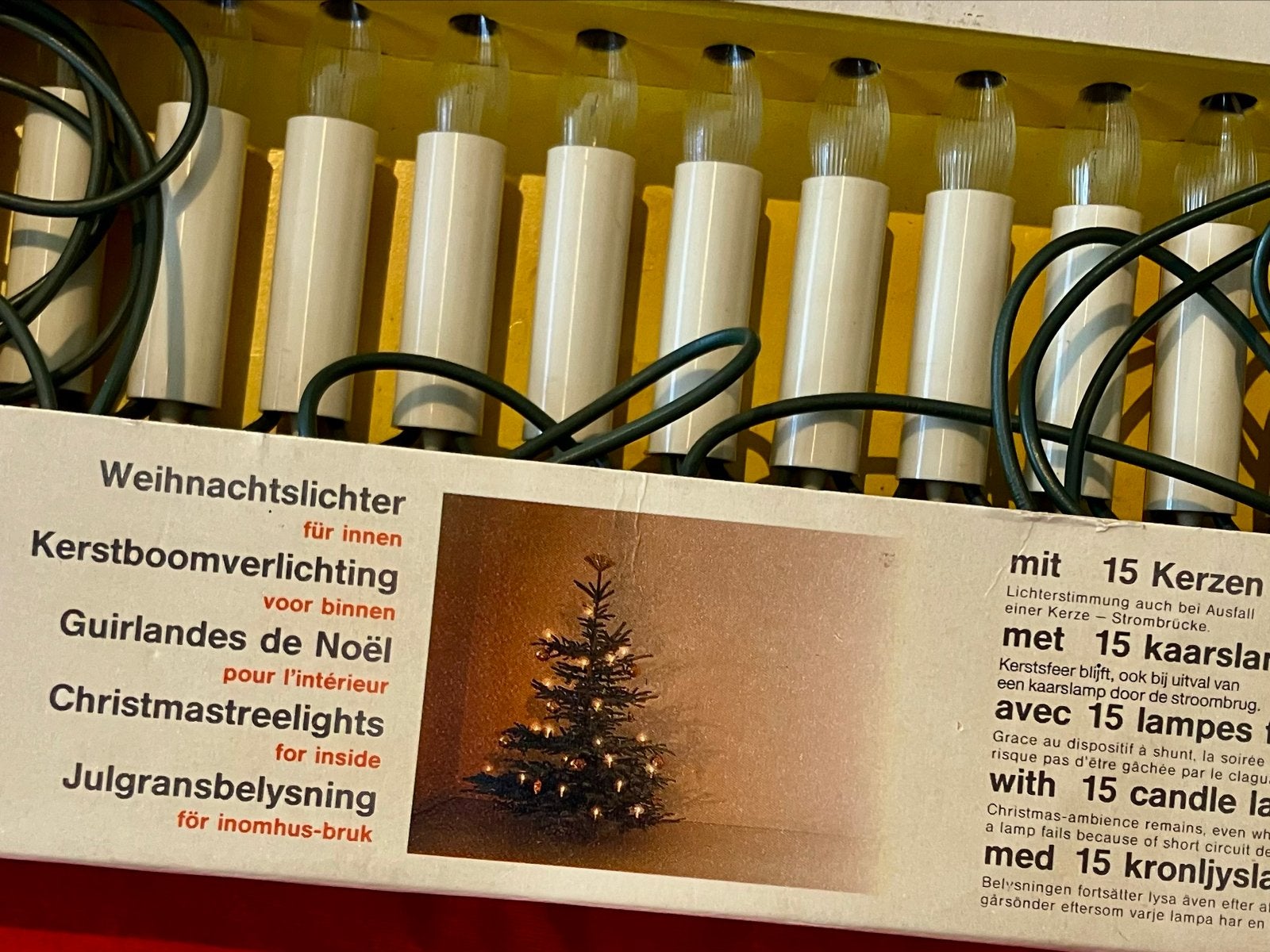 RETRO kerstverlichting, Diversen, Ophalen of Verzenden