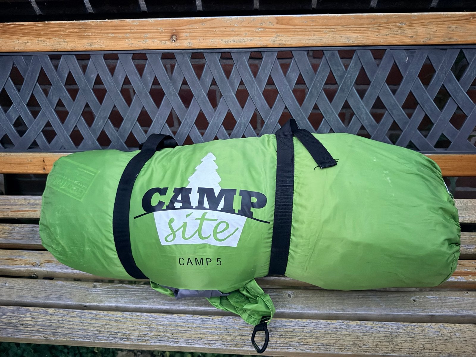 Camp Site Camp 5 Tent - Ruime 5-persoons tent, Caravans en Kamperen, Ophalen, Gebruikt, Tot en met 5