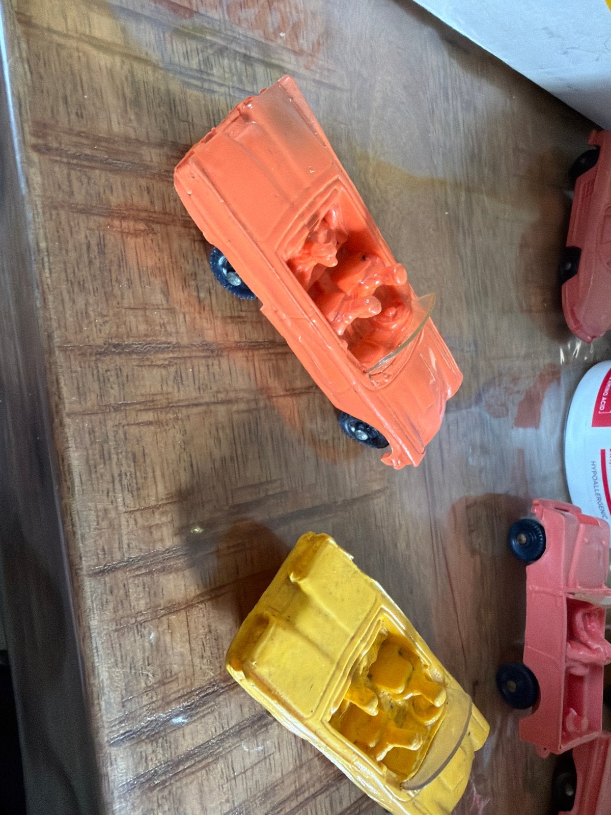 Tomte Ford Thunderbird Speelgoedauto's - 2 Stuks, Overige merken, Gebruikt, Auto, Ophalen of Verzenden