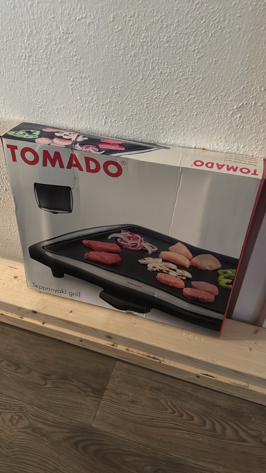 Tomado Teppanyaki Grill TM-5541 -  in doos, Ophalen, Zo goed als nieuw