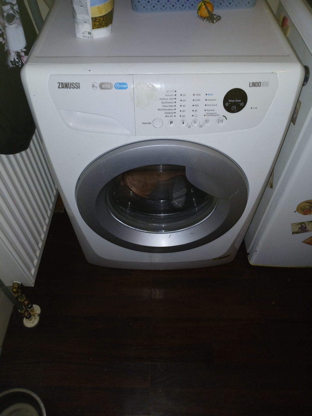 Zanussi Lindo 300 Wasmachine 8kg - Goede Staat, Ophalen, 1200 tot 1600 toeren, Gebruikt, 8 tot 10 kg