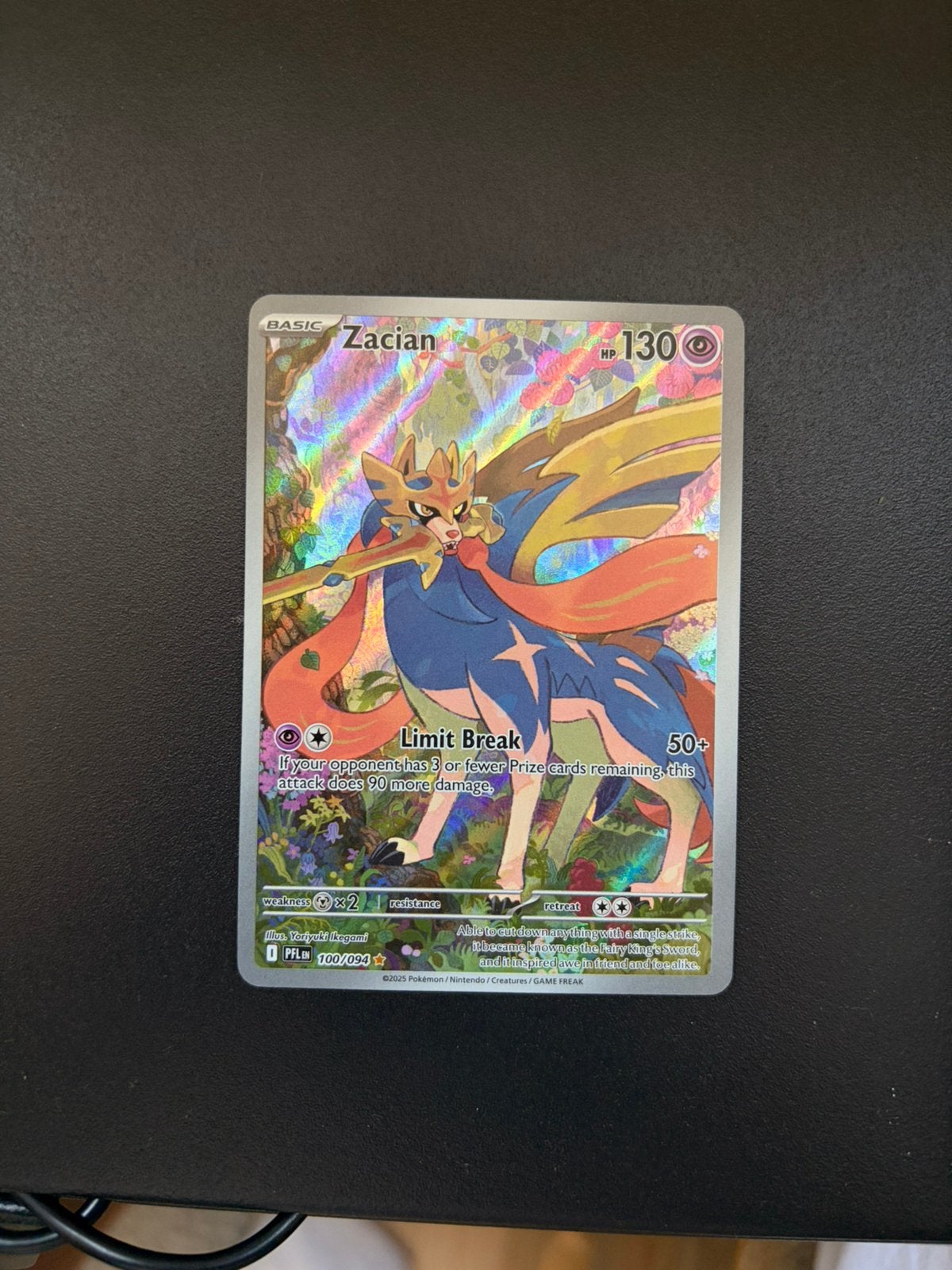 Zacian 100/094, Ophalen of Verzenden, Zo goed als nieuw