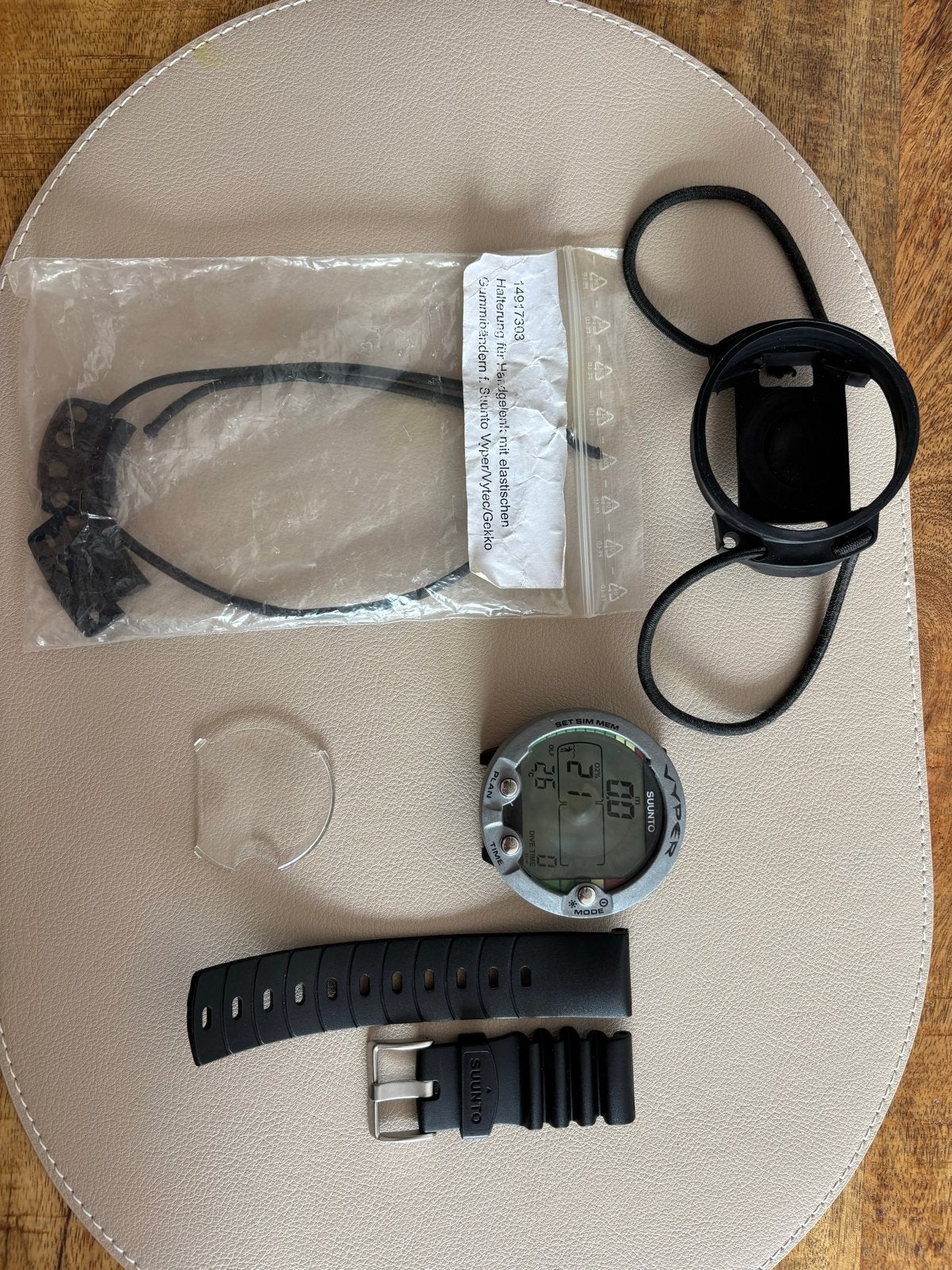 Suunto Vyper Duikcomputer met accessoires, Watersport en Boten, Verzenden, Gebruikt, Duikcomputer