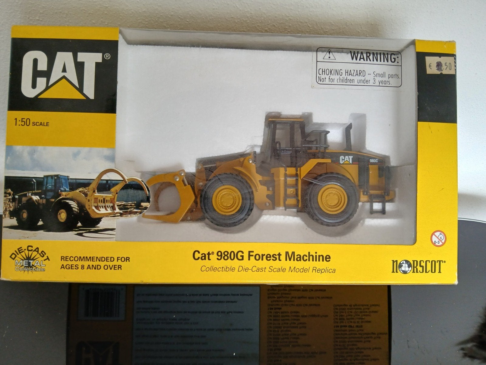 Caterpillar 992G Shovel in originele doos - Nieuwstaat, Ophalen of Verzenden, Zo goed als nieuw, Hijskraan, Tractor of Landbouw