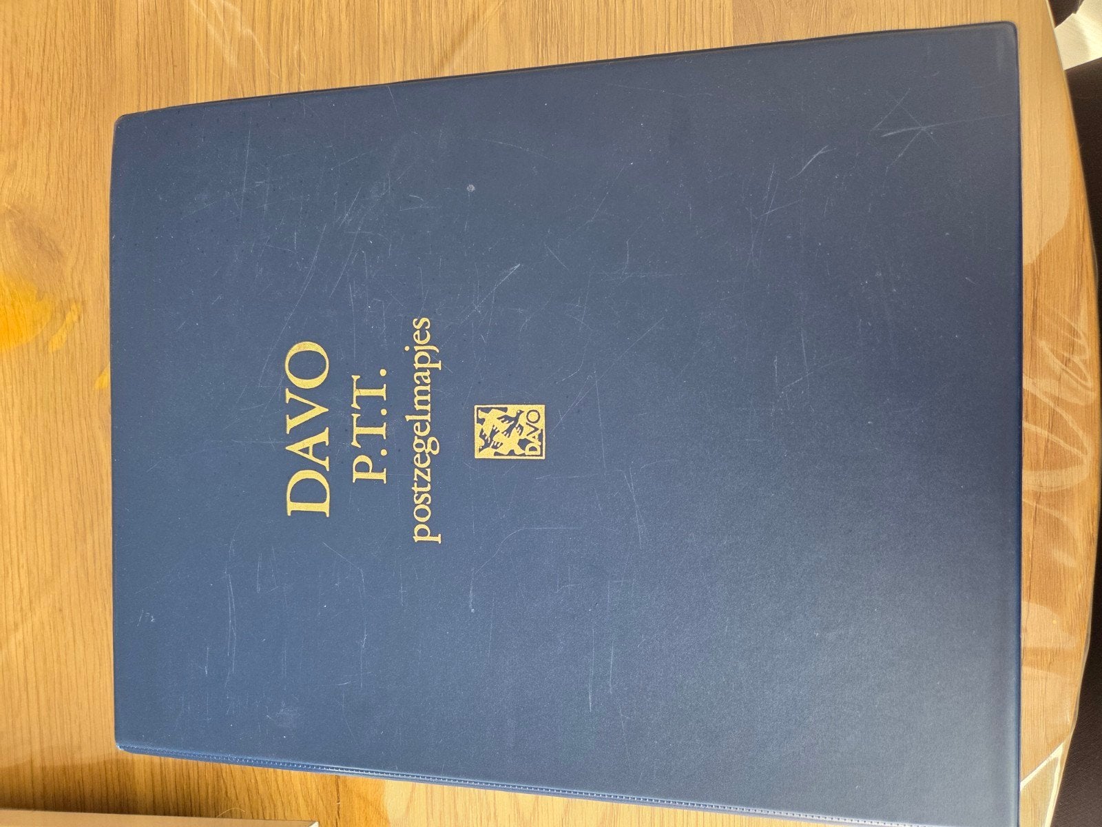 DAVO P.T.T. postzegelalbum met postzegels compleet !, Ophalen, Na 1940, Gestempeld