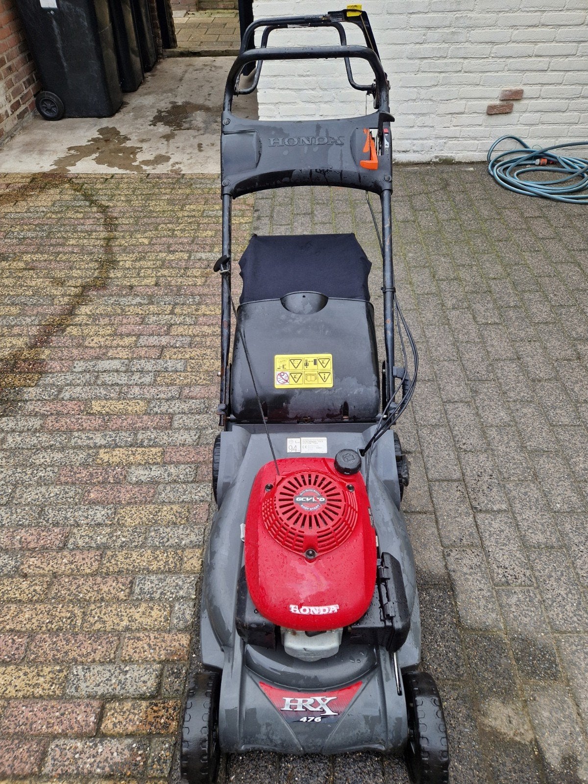 Honda hrx 476 grasmaaier met hydrostaat aandrijving., Ophalen, Cirkelmaaier, Gebruikt, Honda stihl