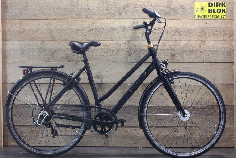 Batavus Boulevard damesfiets 7v D53 zwart + 3 mnd garantie, Niet ingevuld, Gebruikt, Niet ingevuld, Niet ingevuld