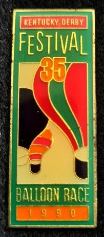 Kentucky Derby Festival 35- Balloon Race 1990 pin, Verzamelen, Verzenden, Nieuw, Transport, Speldje of Pin