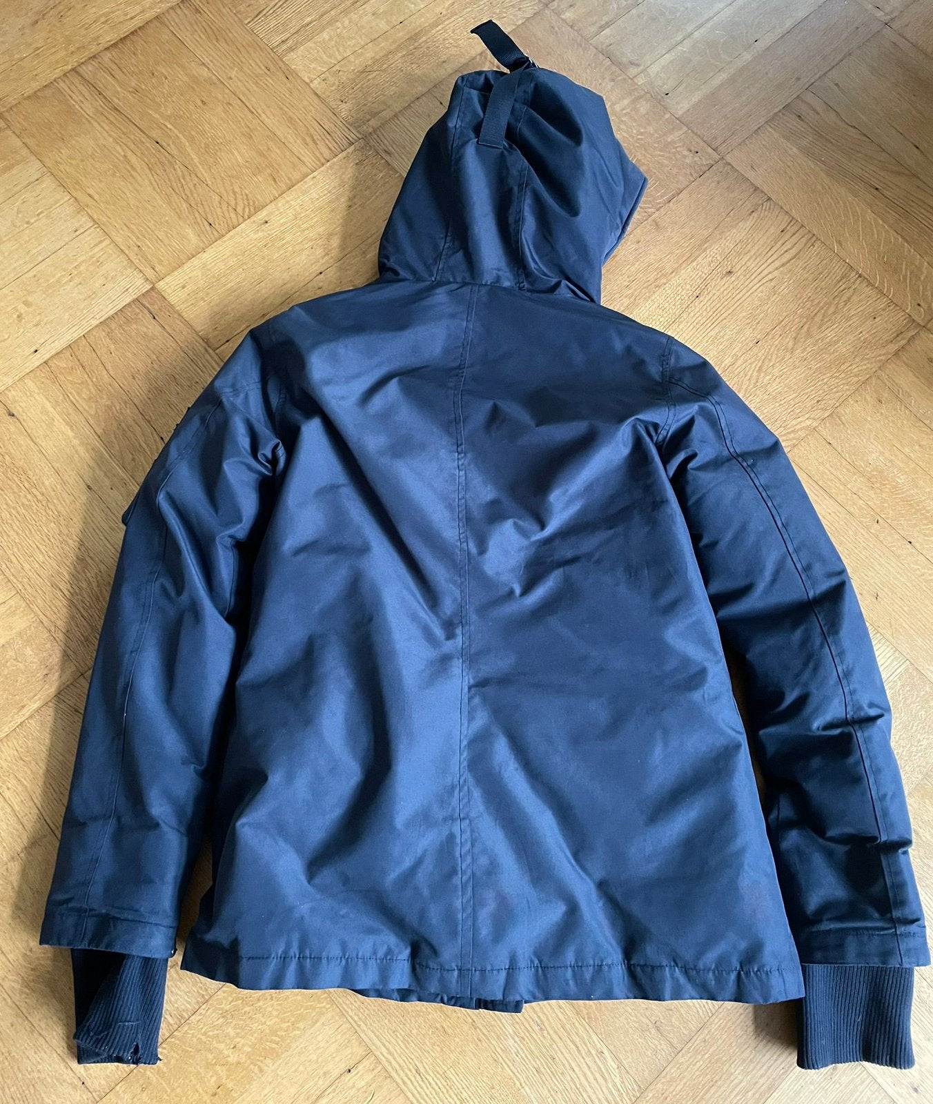 Airforce Parka winterjas jas skijas donkerblauw maat M 38, Ophalen of Verzenden, Zo goed als nieuw, Meisje, Jas