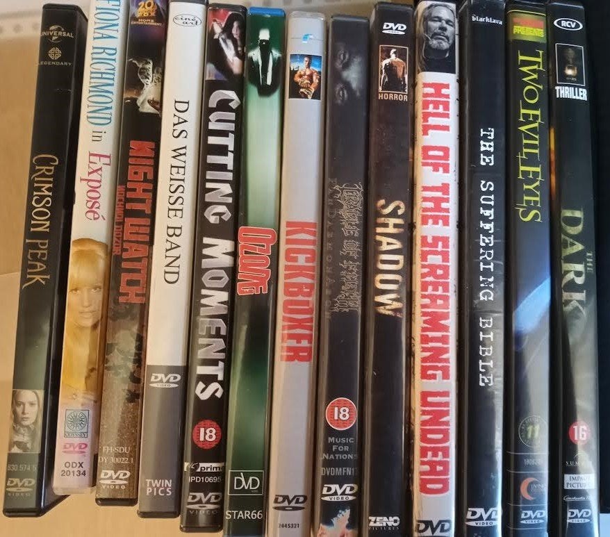 Stapel Dvd's (HORROR & CULT), Cd's en Dvd's, Vanaf 16 jaar, Ophalen of Verzenden, Gebruikt, Overige genres