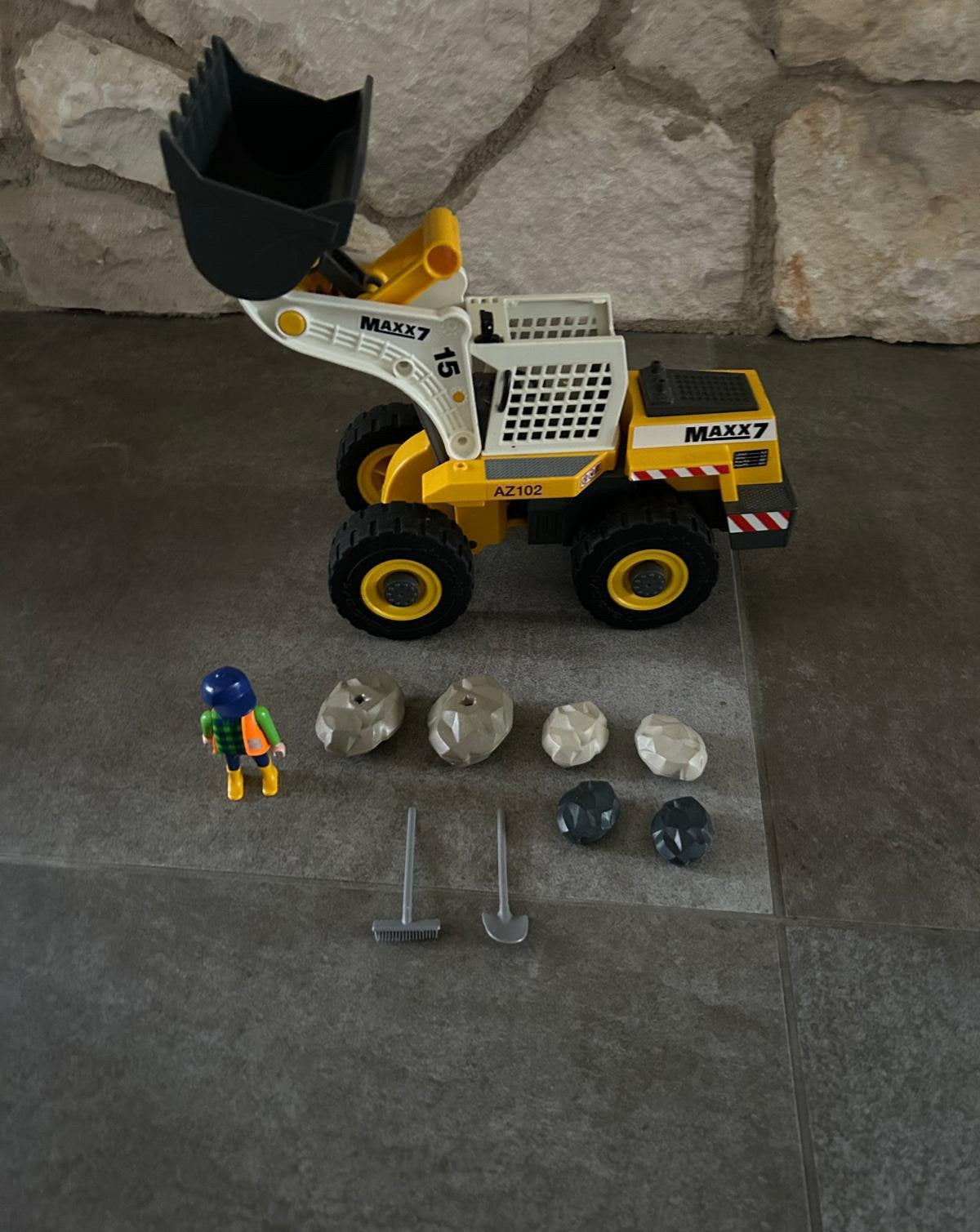 Playmobil maxx 7 shovel, Ophalen of Verzenden, Gebruikt