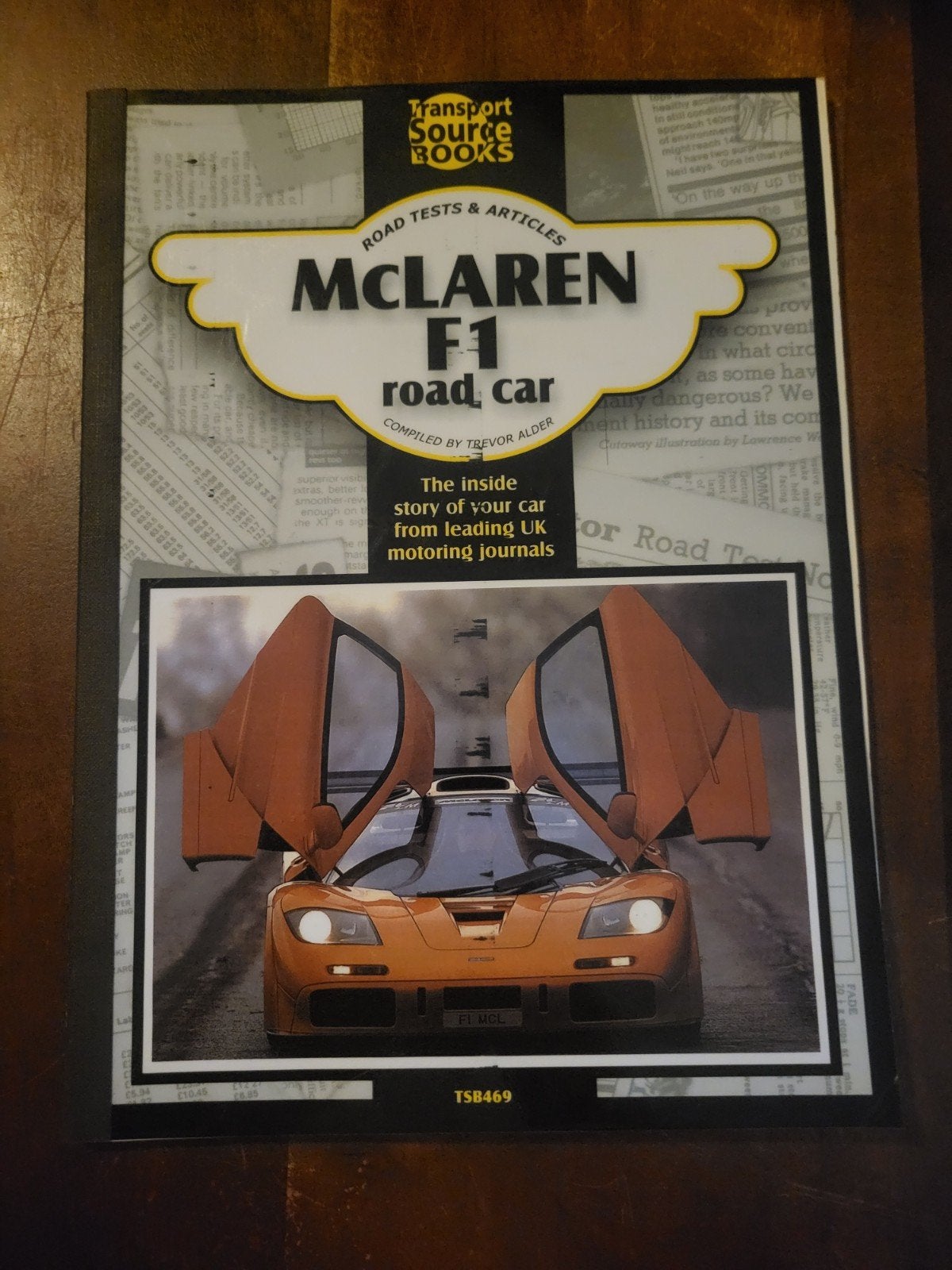 McLaren F1 Road Car - Road Tests & Articles Boek, Boeken, Ophalen of Verzenden, Zo goed als nieuw, Overige merken, Trevor Alder