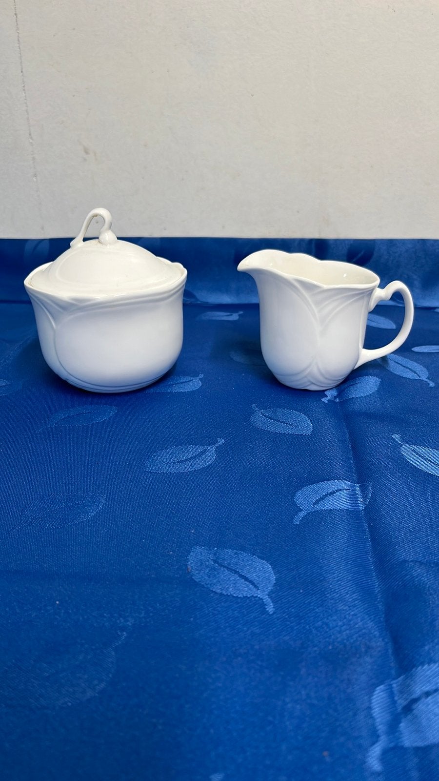 Melkkannetje en Suikerpot van Royal Albert Type Profile, Overige typen, Ophalen of Verzenden, Zo goed als nieuw, Overige stijlen