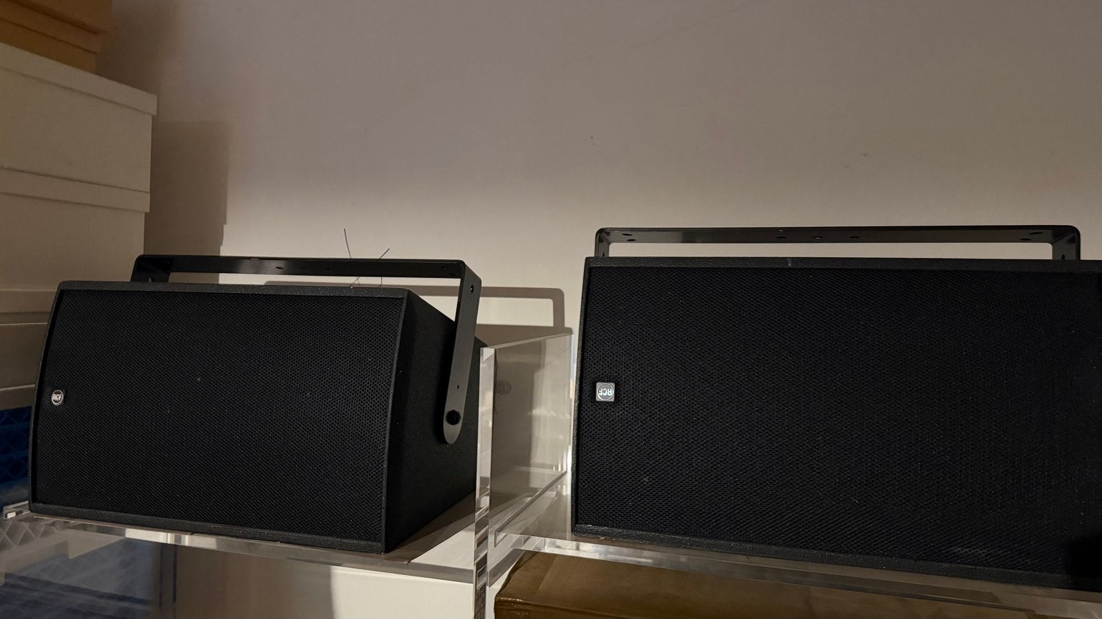 RCF M1001 passieve luidsprekers (set van 2), Gebruikt, Overige typen, Ophalen, 150 watt of meer