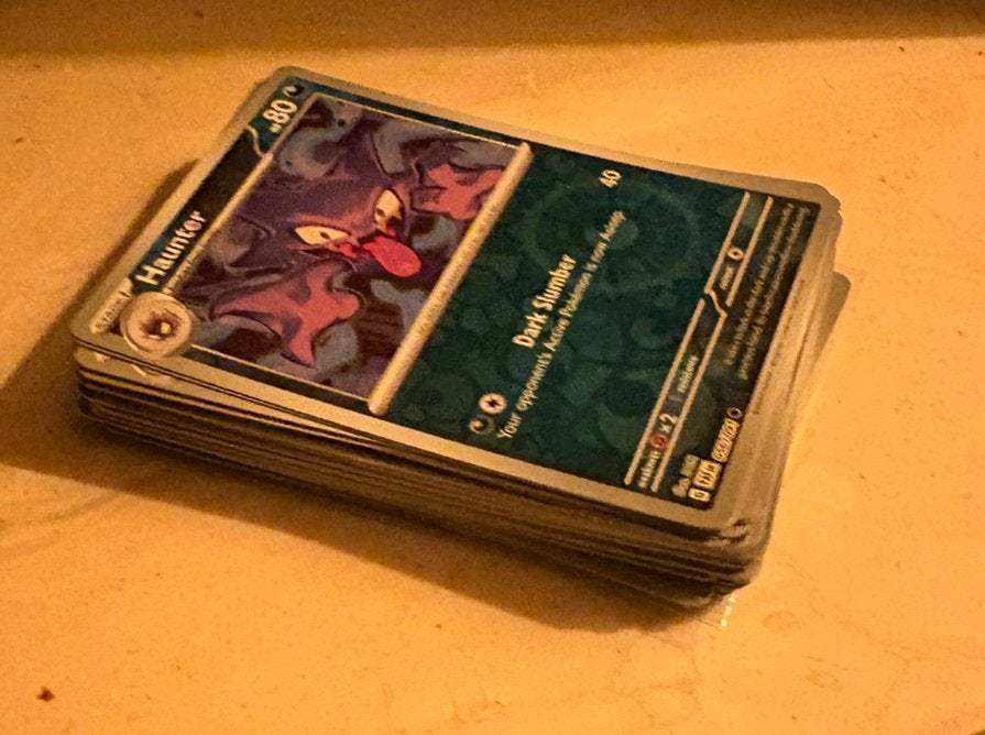 Bulk ong 50 kaarten - Paldean Fates - Pokémon, Ophalen of Verzenden, Zo goed als nieuw, Meerdere kaarten