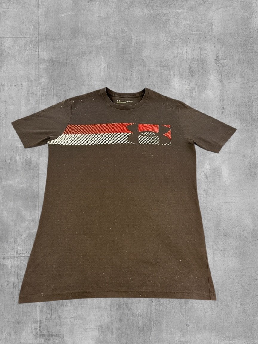 Under Armour t-shirt zwart print heren maat S shirt tee, Kleding | Heren, Verzenden, Zwart, Under Armour Europe B.V., Zo goed als nieuw
