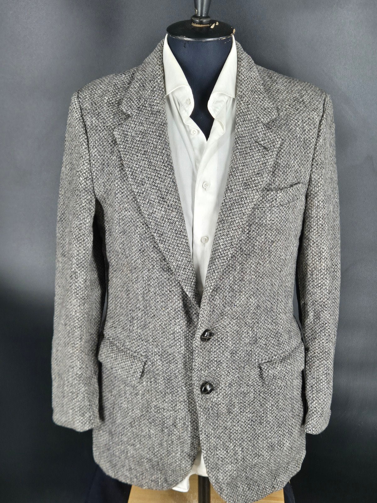 Harris Tweed Jasje (48), Harris tweed, Maat 48/50 (M), Ophalen of Verzenden, Zo goed als nieuw