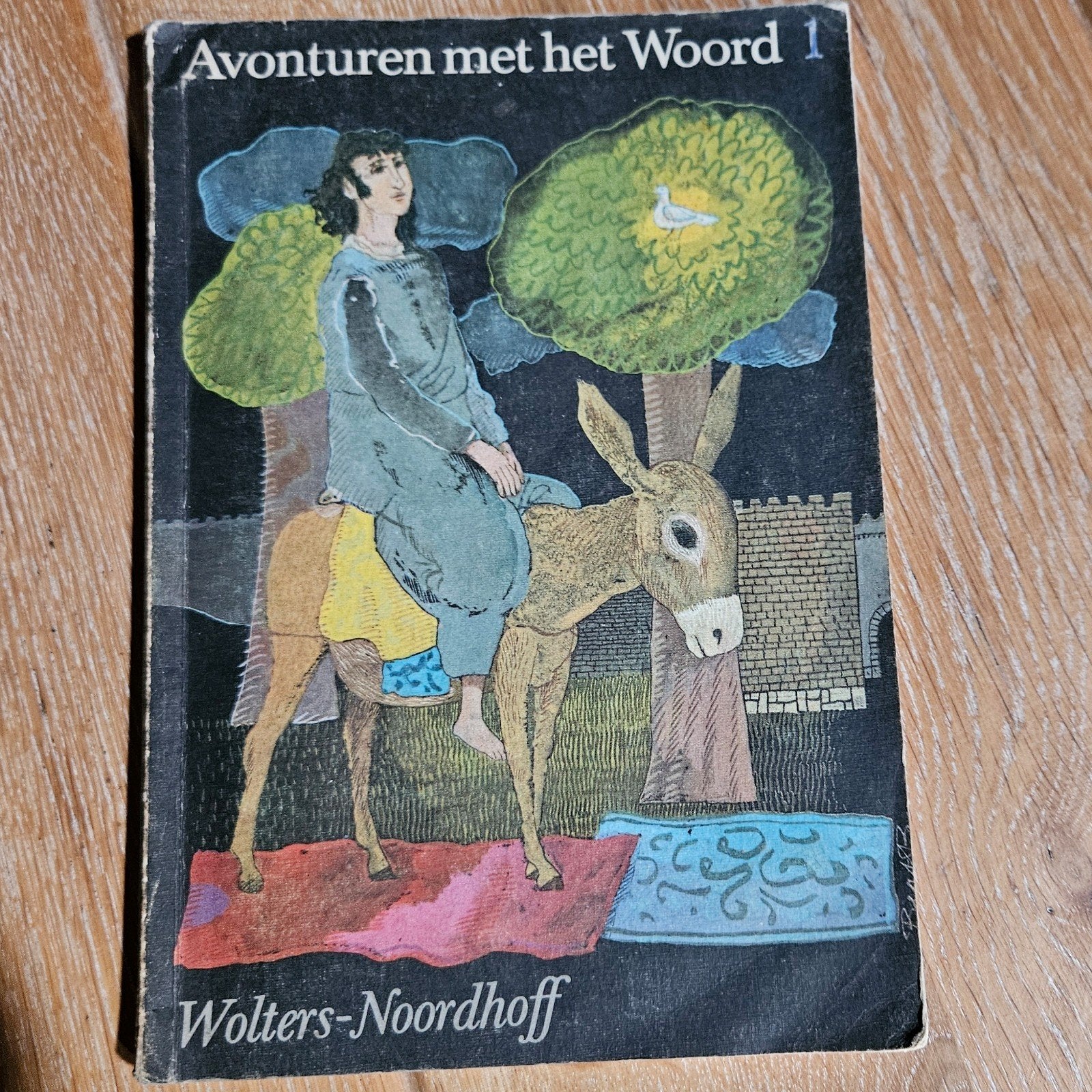 Vintage schoolboek / lesboek 'Avonturen met het Woord 1, Ophalen of Verzenden