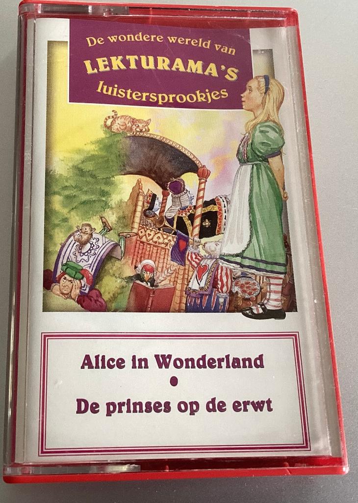 Alice in wonderland, prinses op de erwt MC, Gebruikt, Kinderen en Jeugd, 1 bandje, Ophalen of Verzenden
