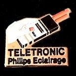 Philips Eclairage- Télétronic pin, Verzamelen, Verzenden, Nieuw, Merk, Speldje of Pin