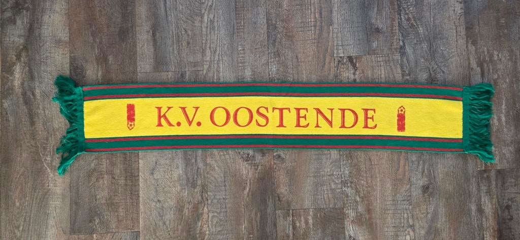 Sjaal KV Oostende, Ophalen of Verzenden, Zo goed als nieuw, Buitenlandse clubs, Vaantje of Sjaal