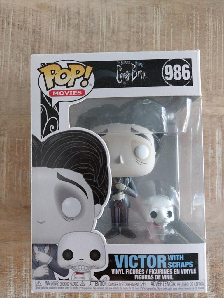 Funko Pop Victor with Scraps 986 Tim Burton's Corpse Bride, Ophalen of Verzenden
