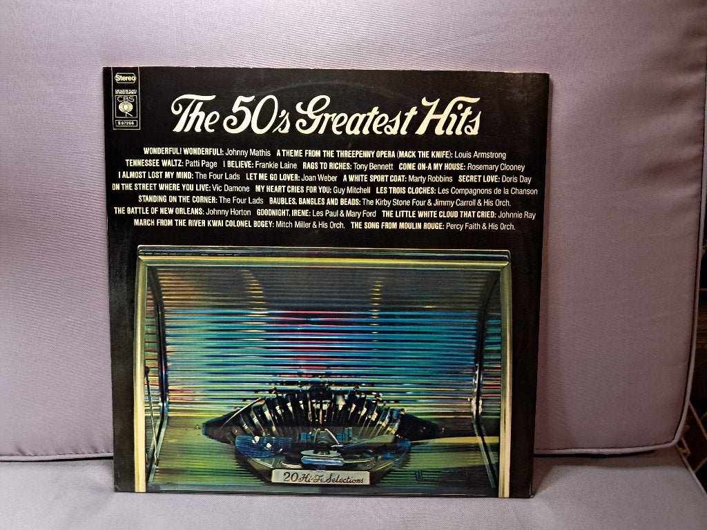 Lp. The 50's Greatest Hits. (2lp) ex+, LP, Gebruikt, Pop, Ophalen of Verzenden