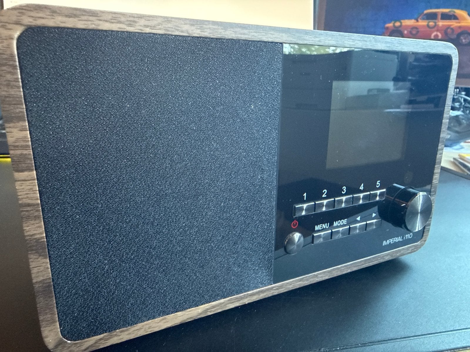 Imperial i110 internetradio met afstandsbediening, Verzenden, Gebruikt, Radio