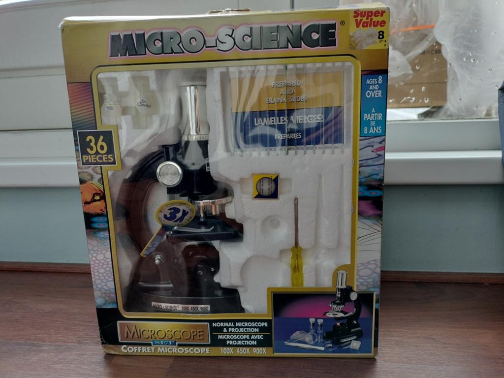 Micro-Science Microscoop, Audio, Tv en Foto, Optische apparatuur | Microscopen, Ophalen of Verzenden, Nieuw, 1000x of meer, Biologische microscoop