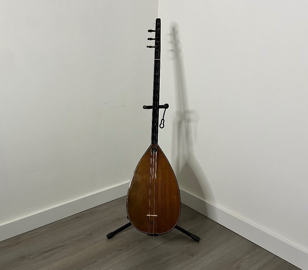 Saz yüksek kaliteli Do Kesim Dut Yaprak Bağlama saz, Verzenden, Zo goed als nieuw, Luit, Saz of Bouzouki