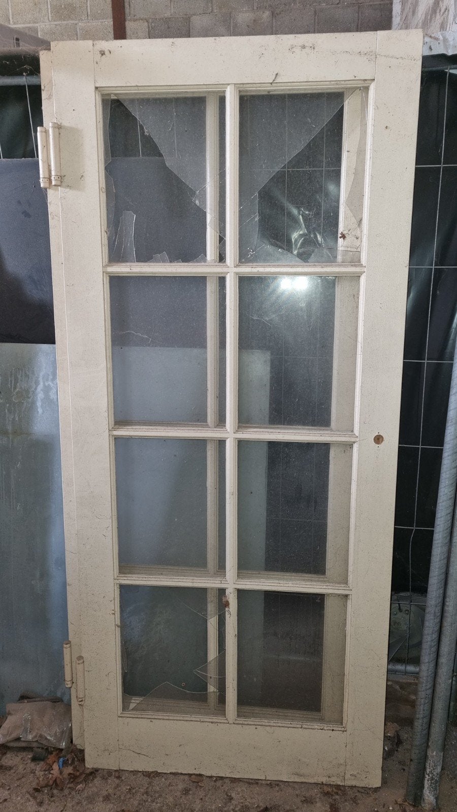 2x ensuite deuren, Ophalen, Gebruikt, 80 tot 100 cm, Binnendeur
