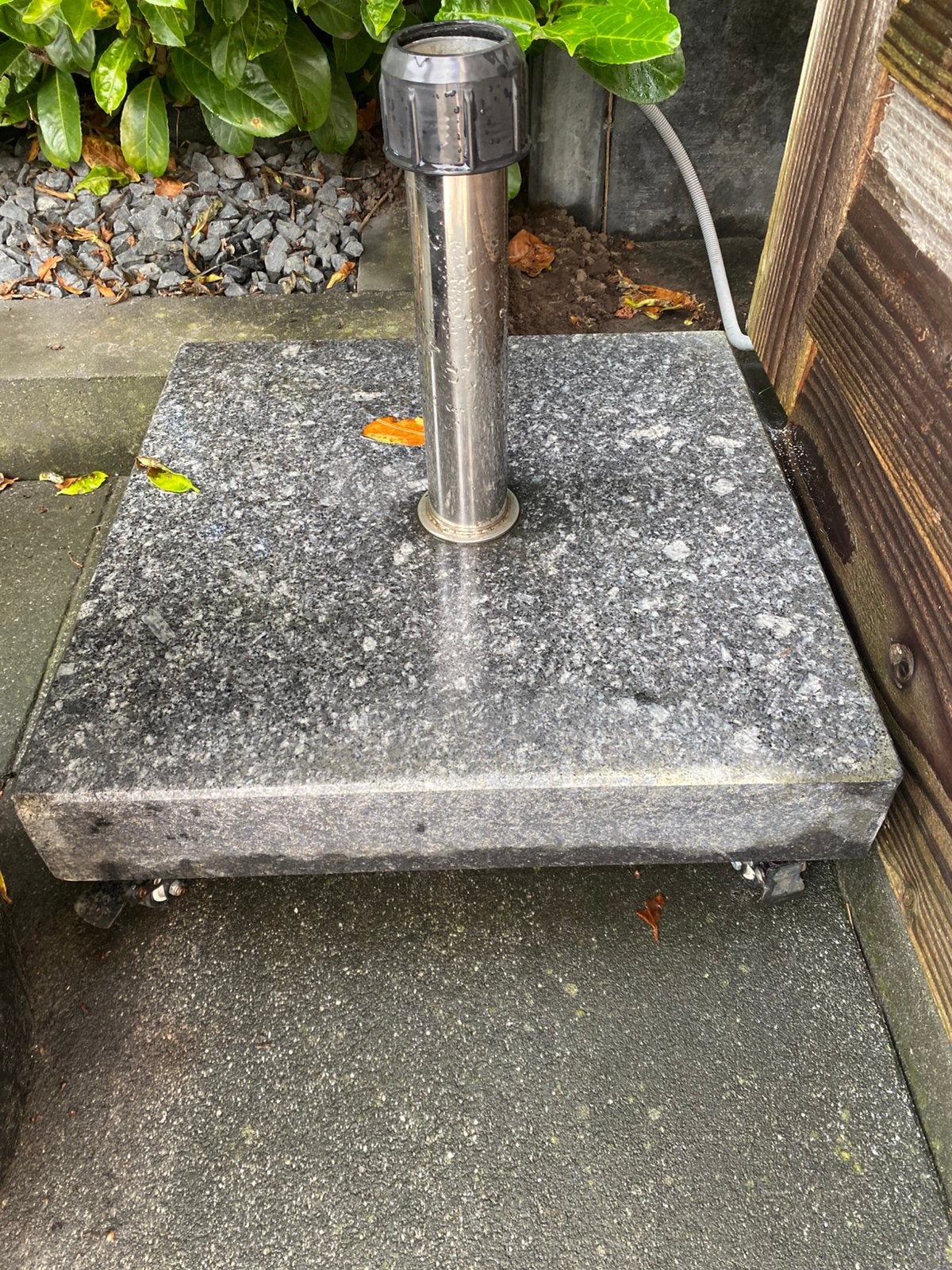Zware parasol voet te koop !!, Tuin en Terras, Parasols, Ophalen, Gebruikt, Minder dan 1 meter, Parasolvoet