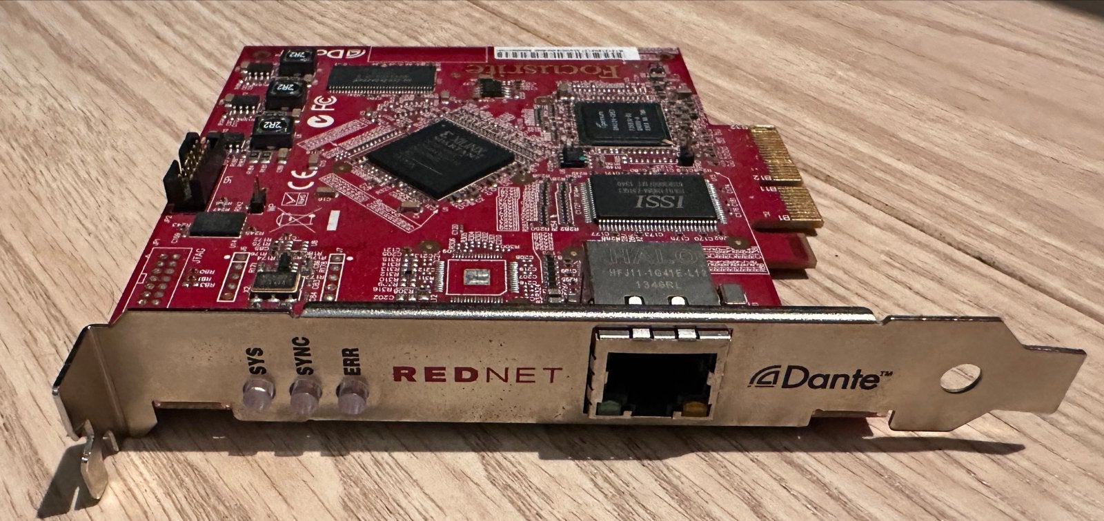 Focusrite RedNet PCIe Dante Audio Interface Kaart, Computers en Software, Geluidskaarten, Zo goed als nieuw, Intern, Ophalen of Verzenden
